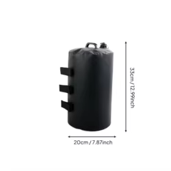 Bolsa de agua para anclar tienda y pérgola – Pesa rellenable resistente
