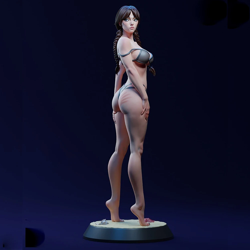 Miniatura GK gris lista para ensamblar
