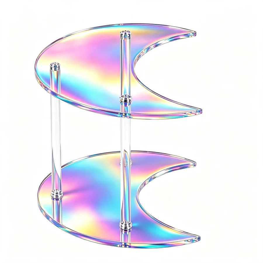 Organizador Acrílico 2 Niveles para Perfumes y Joyas