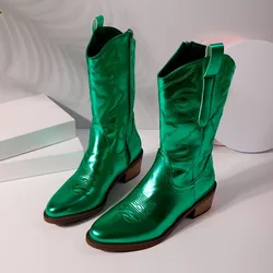 Botas vaqueras bordadas para perros - Otoño/Invierno