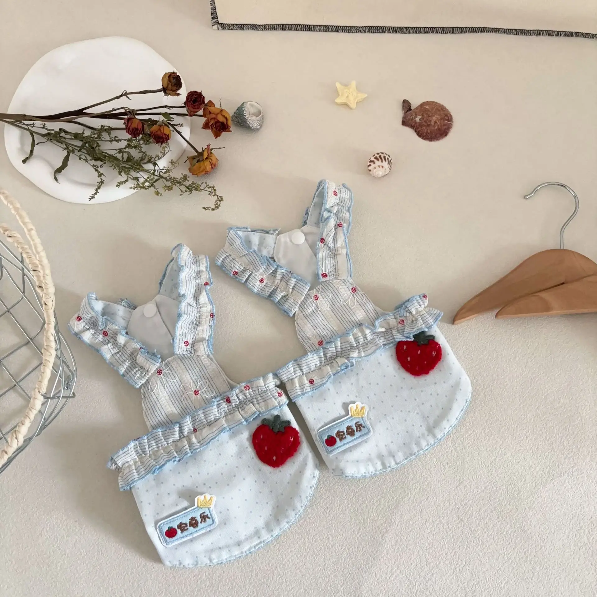 Falda con tirantes para perros y gatos pequeños, falda de verano con volantes - imagen 4
