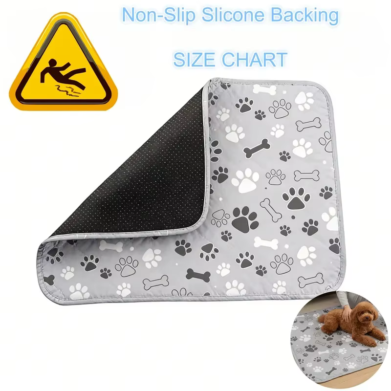 Alfombrilla de Entrenamiento Impermeable y Lavable para Cachorros y Gatitos - imagen 3