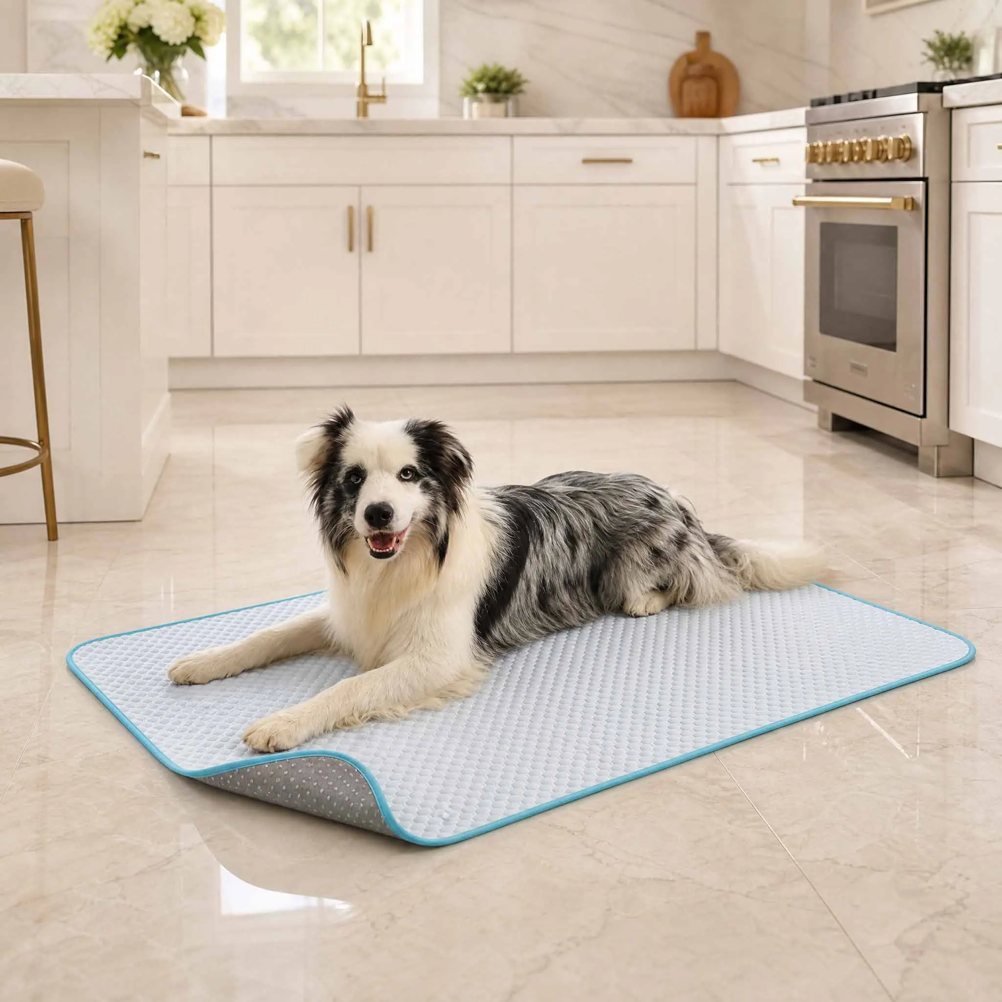 Alfombra refrescante lavable y desmontable