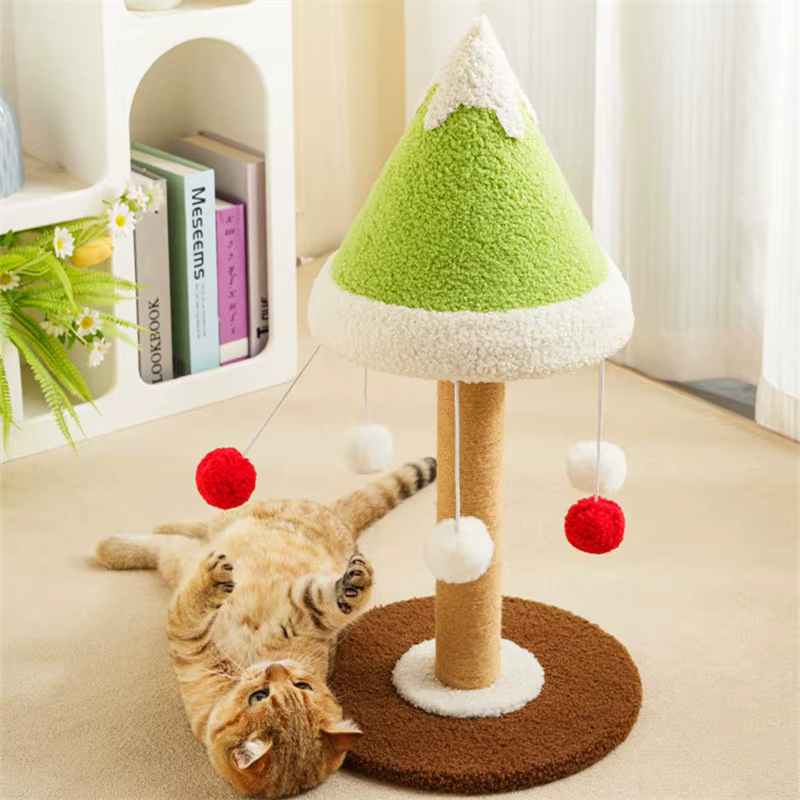 Árbol rascador para gatos de sisal: protector sofá y garras - imagen 4