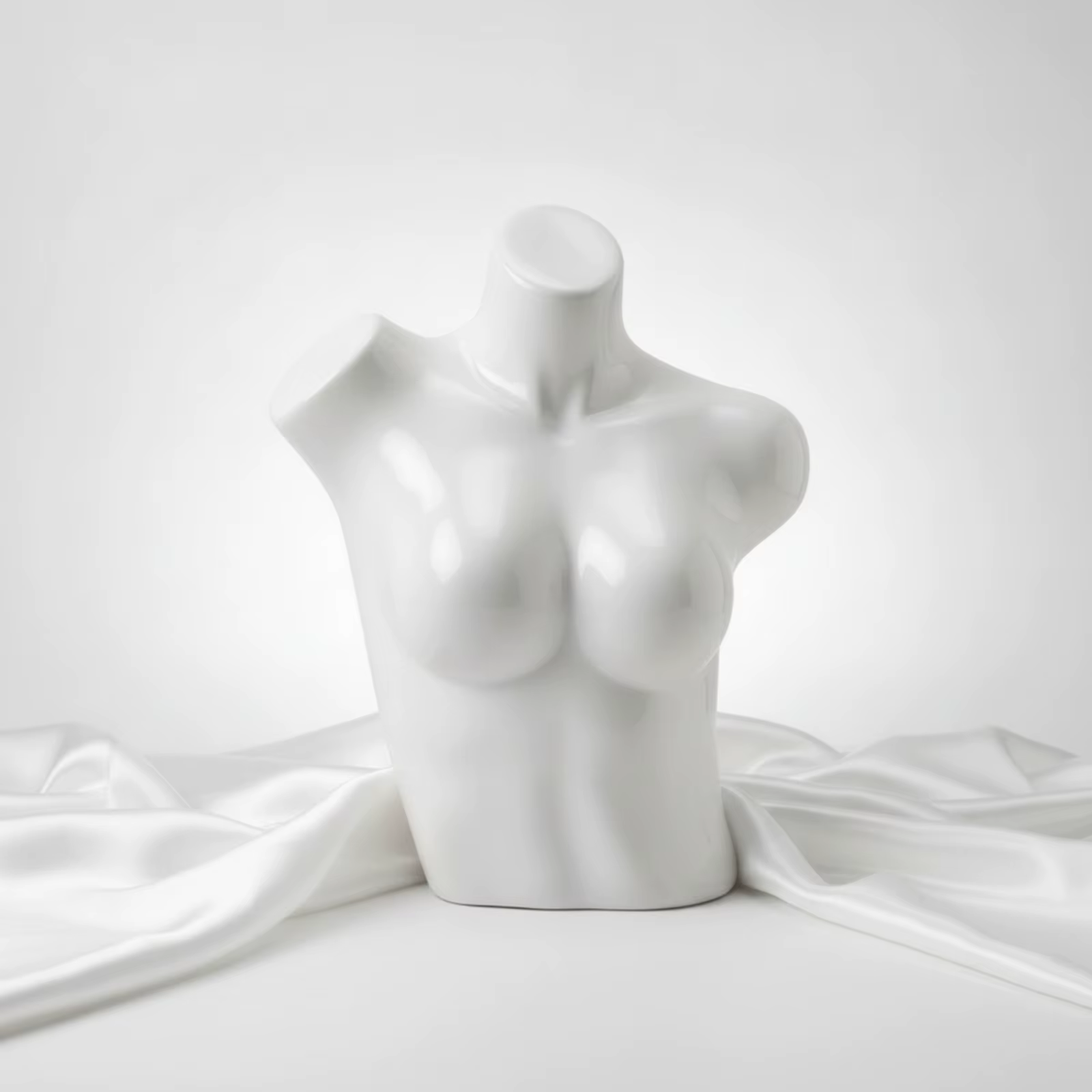 Maniquí exhibición para collares de gato y perro con base resistente