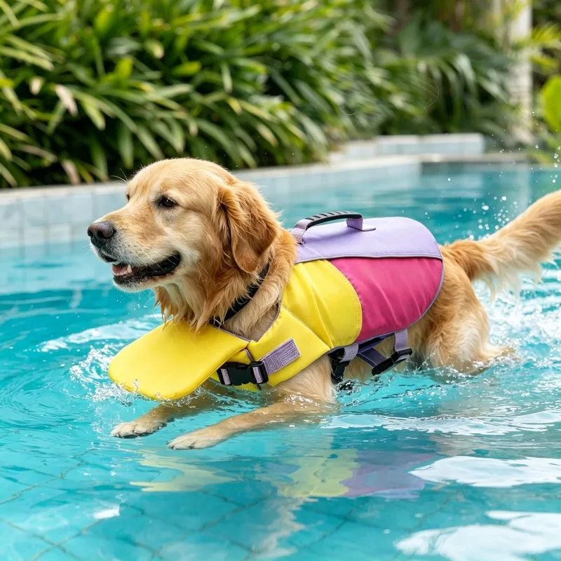 Chaleco salvavidas para perros con flotador extraíble en todas tallas - imagen 4