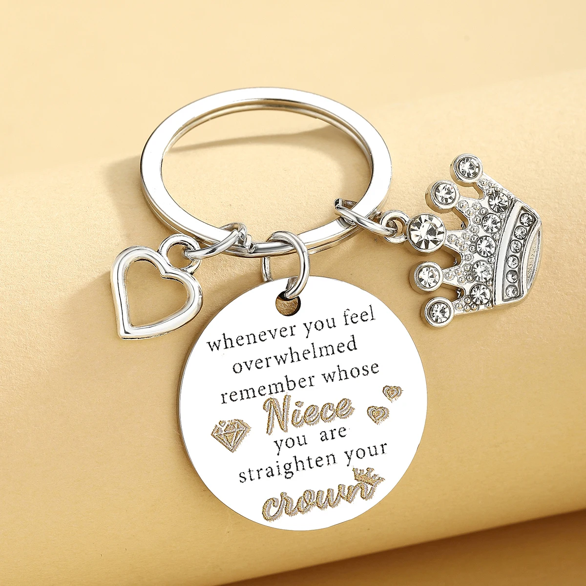 Llavero regalo para sobrina: detalle para tía en cumpleaños, graduación y Navidad - imagen 4