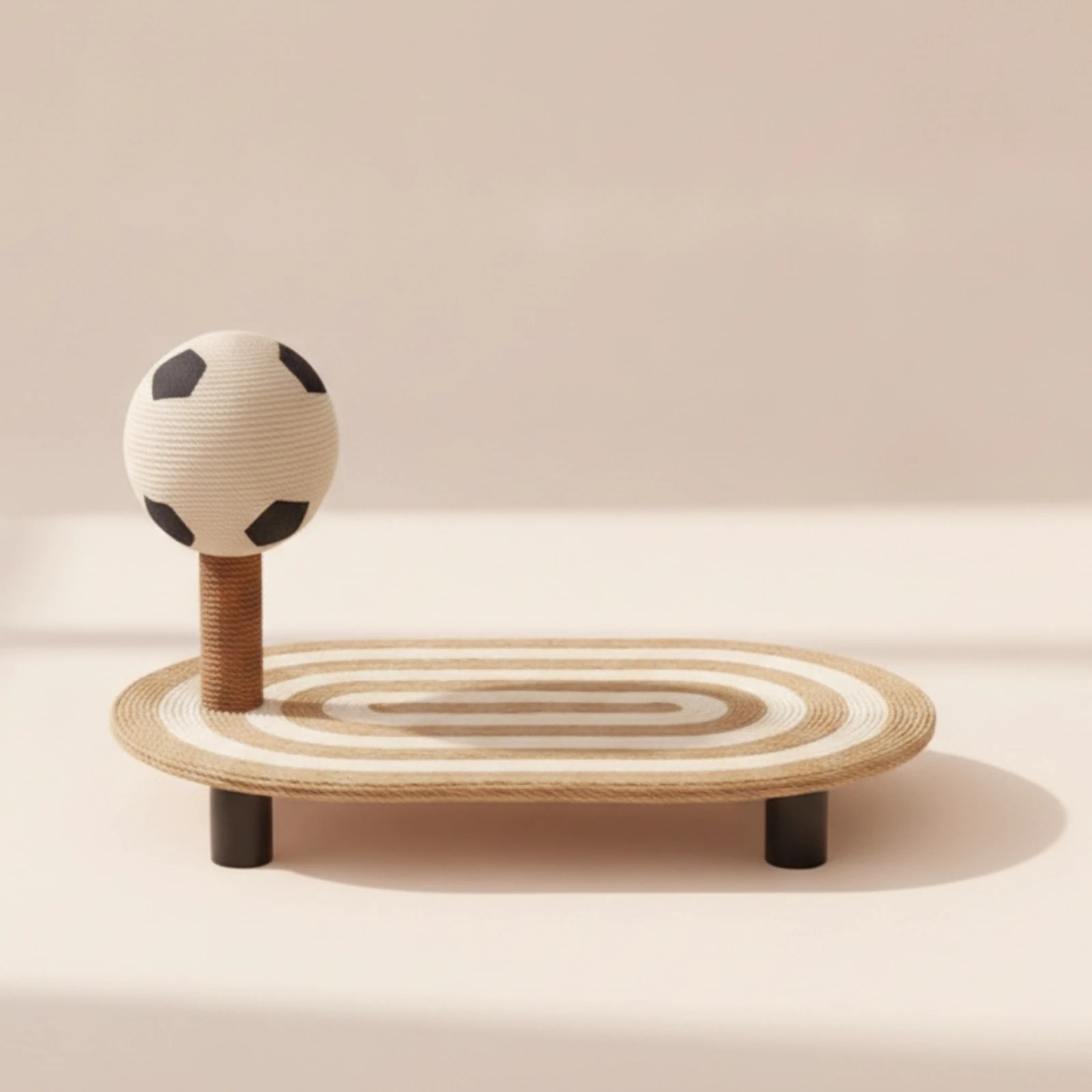 Rascador para Gatos con Bola – Diseño Alto y Bajo para Sala y Dormitorio - imagen 2