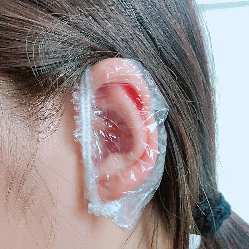 Orejeras desechables para tinte de cabello
