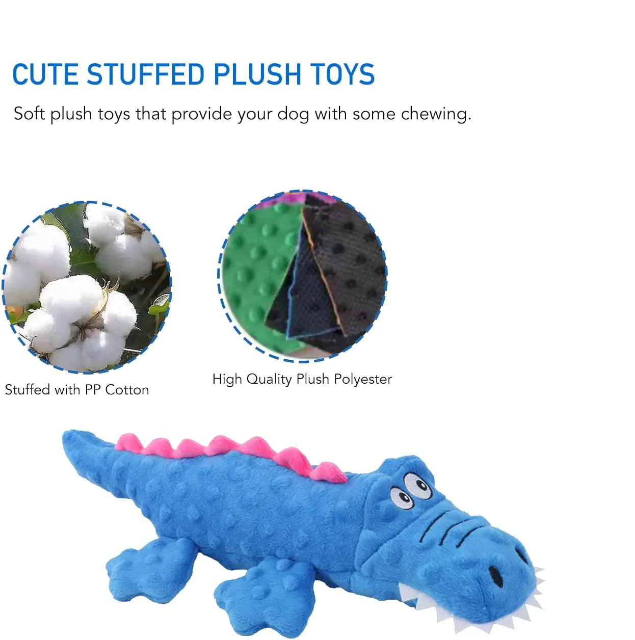 Peluche chirriante forma pulpo