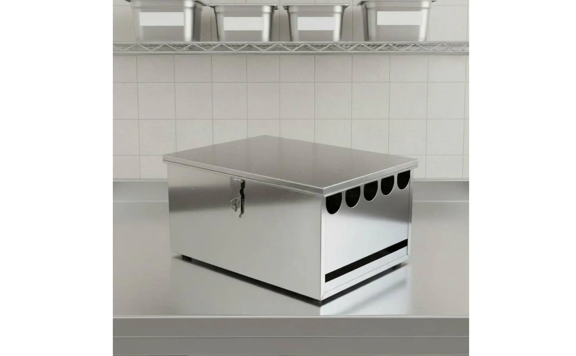 Caja compacta para ahorrar espacio en la cocina