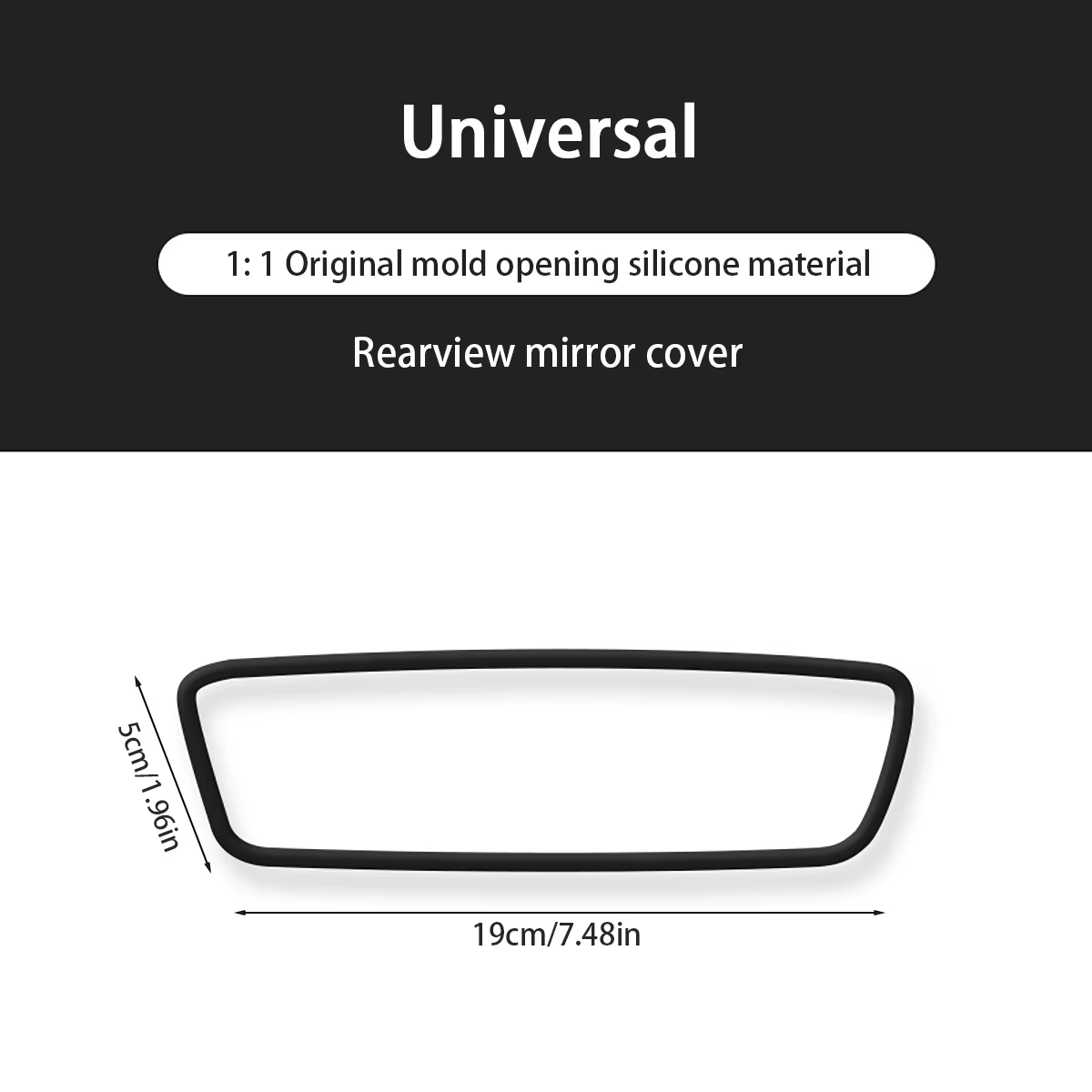 Funda protectora espejo retrovisor coche silicona anticolisión - imagen 5