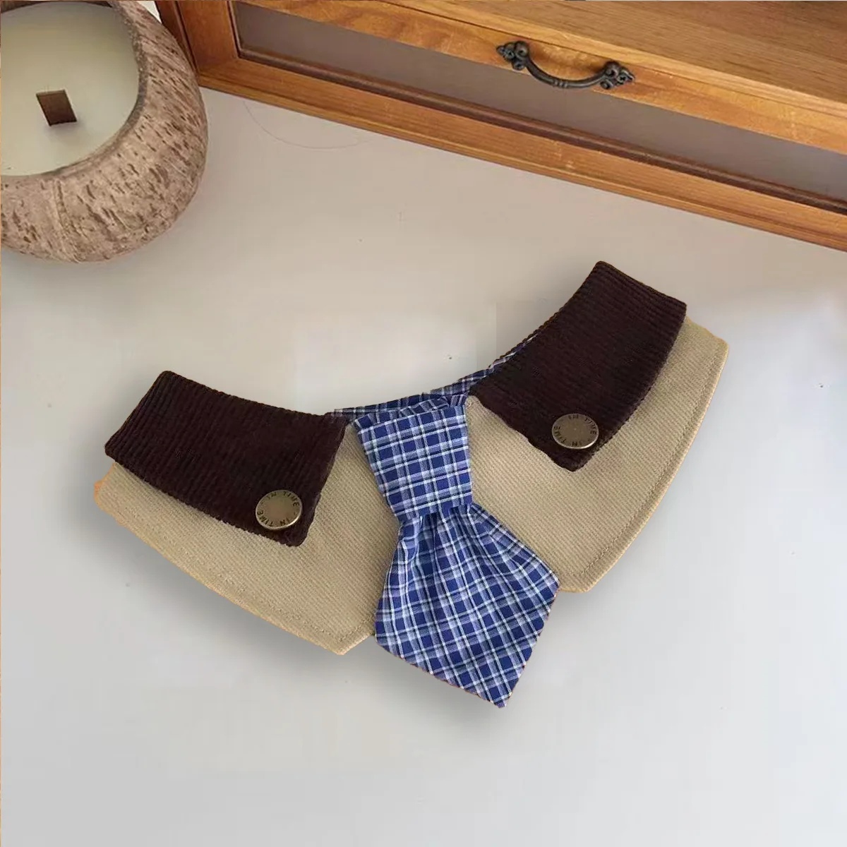Pañuelo triangular con lazo para perro pequeño