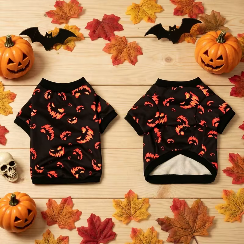 Disfraz de Halloween Calabaza para Perro y Gato - imagen 2