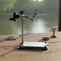 Tornillo Giratorio 360° para Atado de Moscas – Accesorio de Pesca con Cabezal Rotatorio