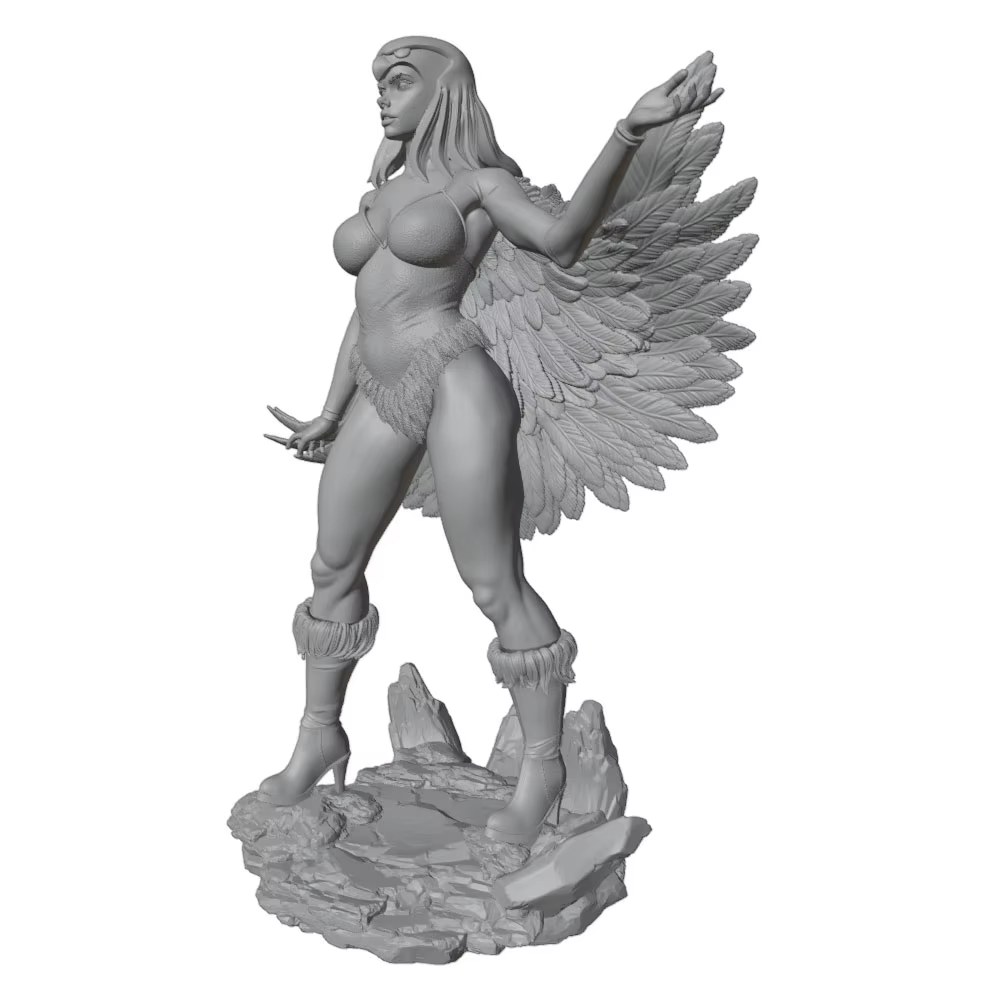 Kit modelo resina chica 1/24 75mm GK impreso 3D DIY sin pintar - imagen 5