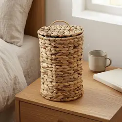 Cesto basura tejido mini para gatos y perros