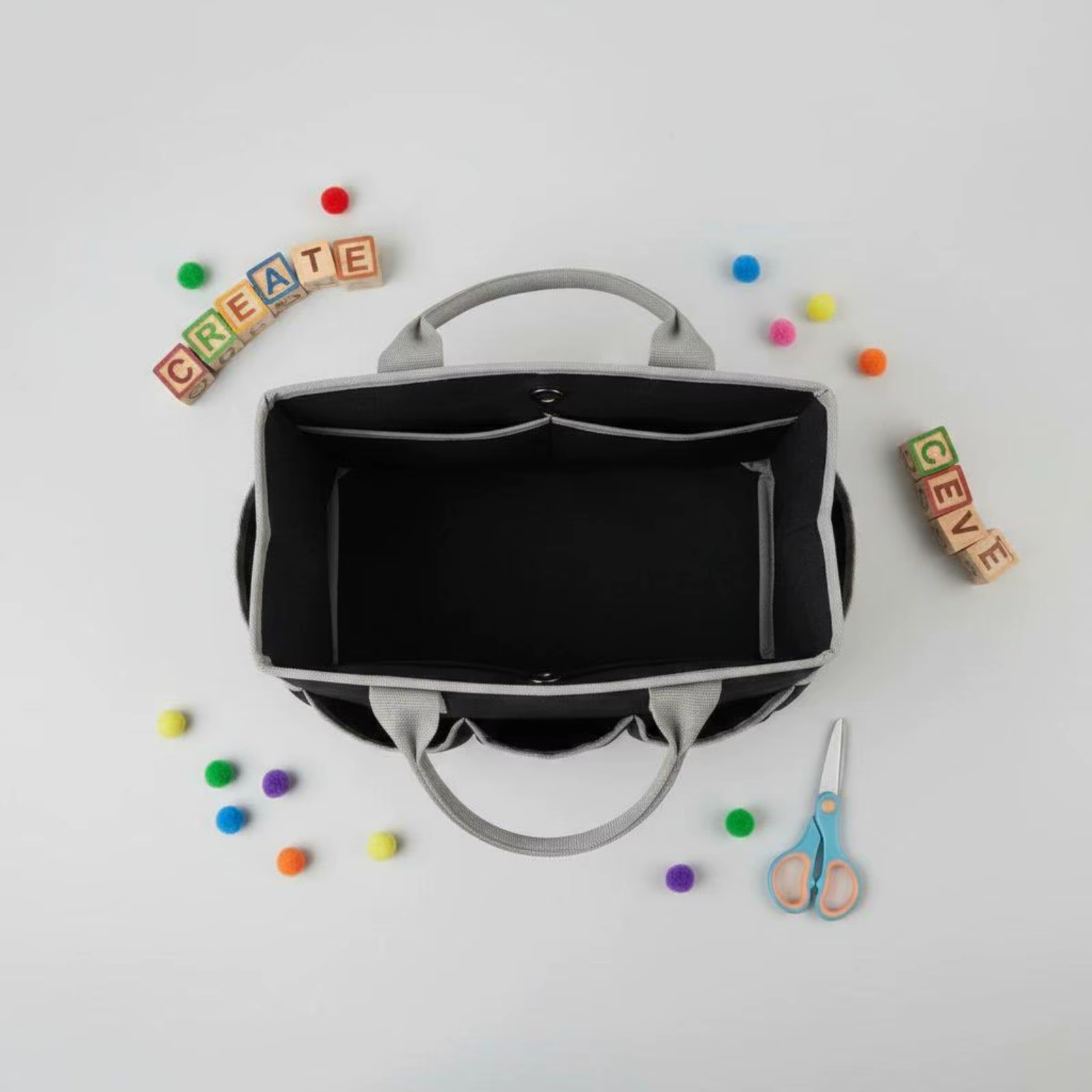 Bolsa Organizadora con Varios Compartimentos para Materiales de Arte - imagen 5