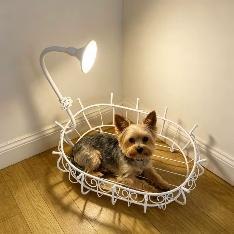 Cama elevada malla ventilada para perros y gatos pequeños