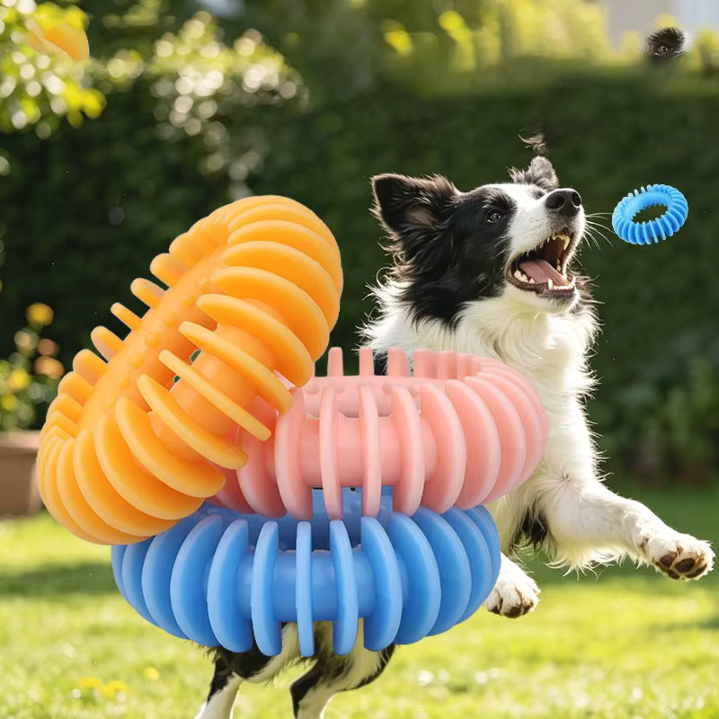 Juguete masticable para perros: collar suave para dentición - imagen 3