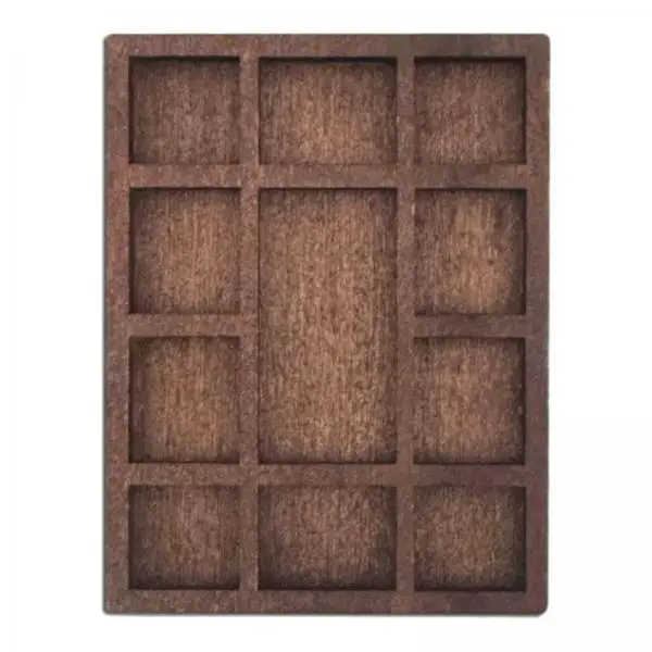 Exhibidor de Madera Compacto para Joyas y Coleccionables