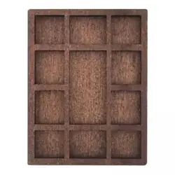 Exhibidor de Madera Compacto para Joyas y Coleccionables