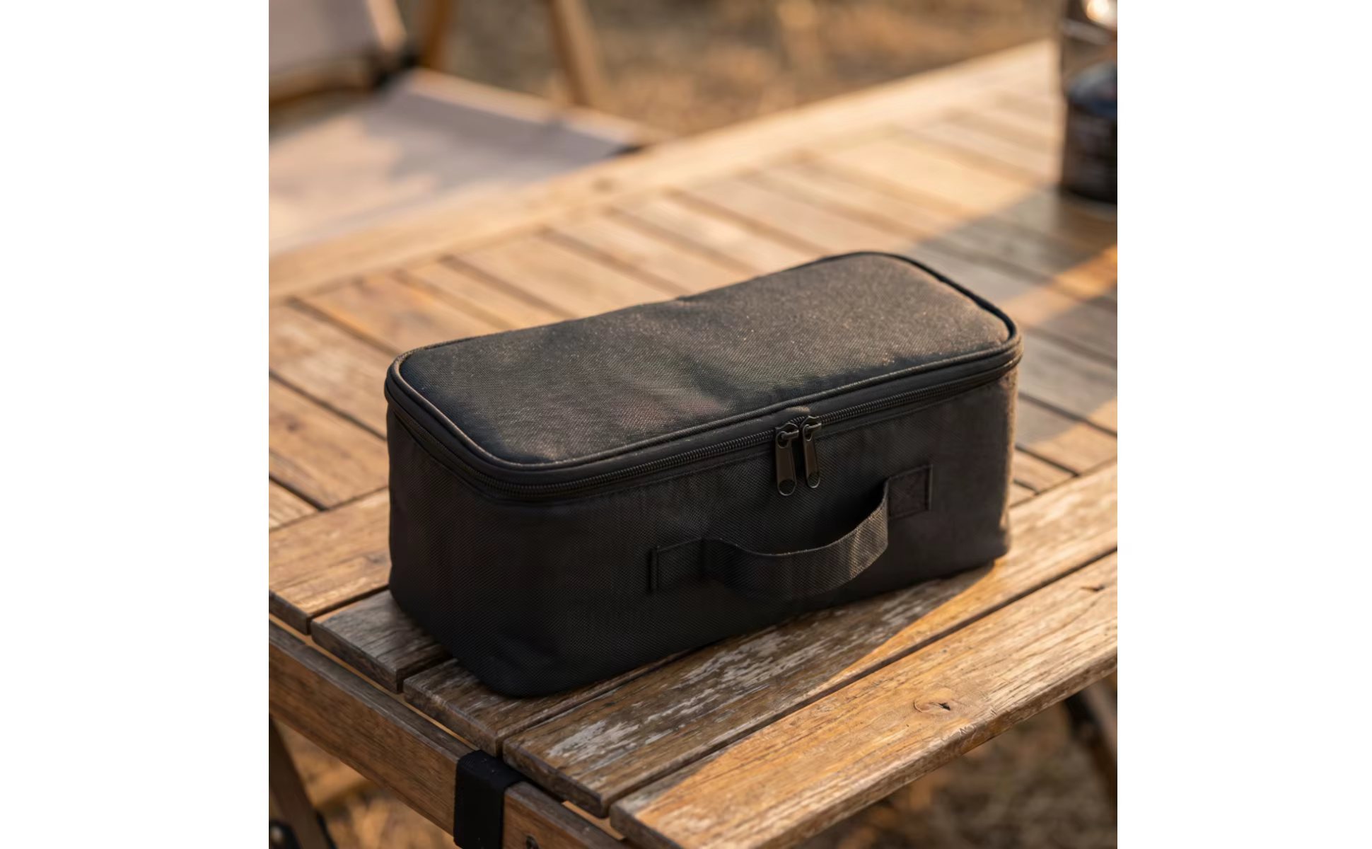 Funda estructura rectangular para ventilador de viaje