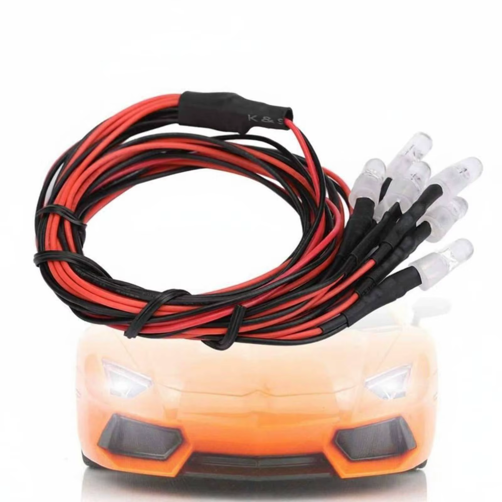 Kit de Faros LED 5mm para Vehículos RC – Iluminación Nocturna Universal - imagen 3