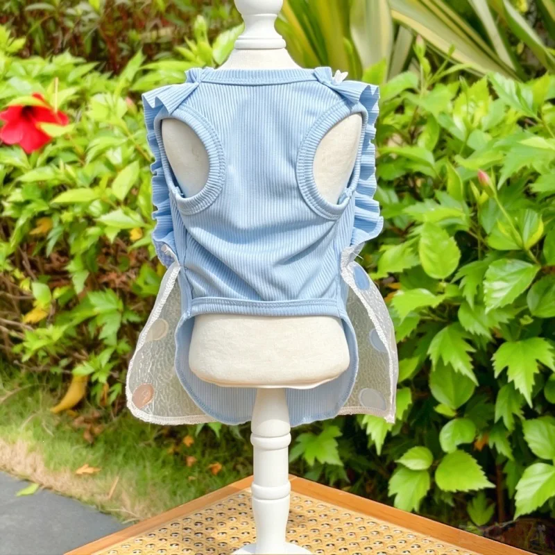 Vestido y overol fresco de verano para perro y gato - imagen 2