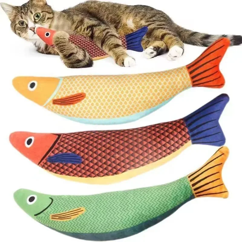 Peces dorados con catnip