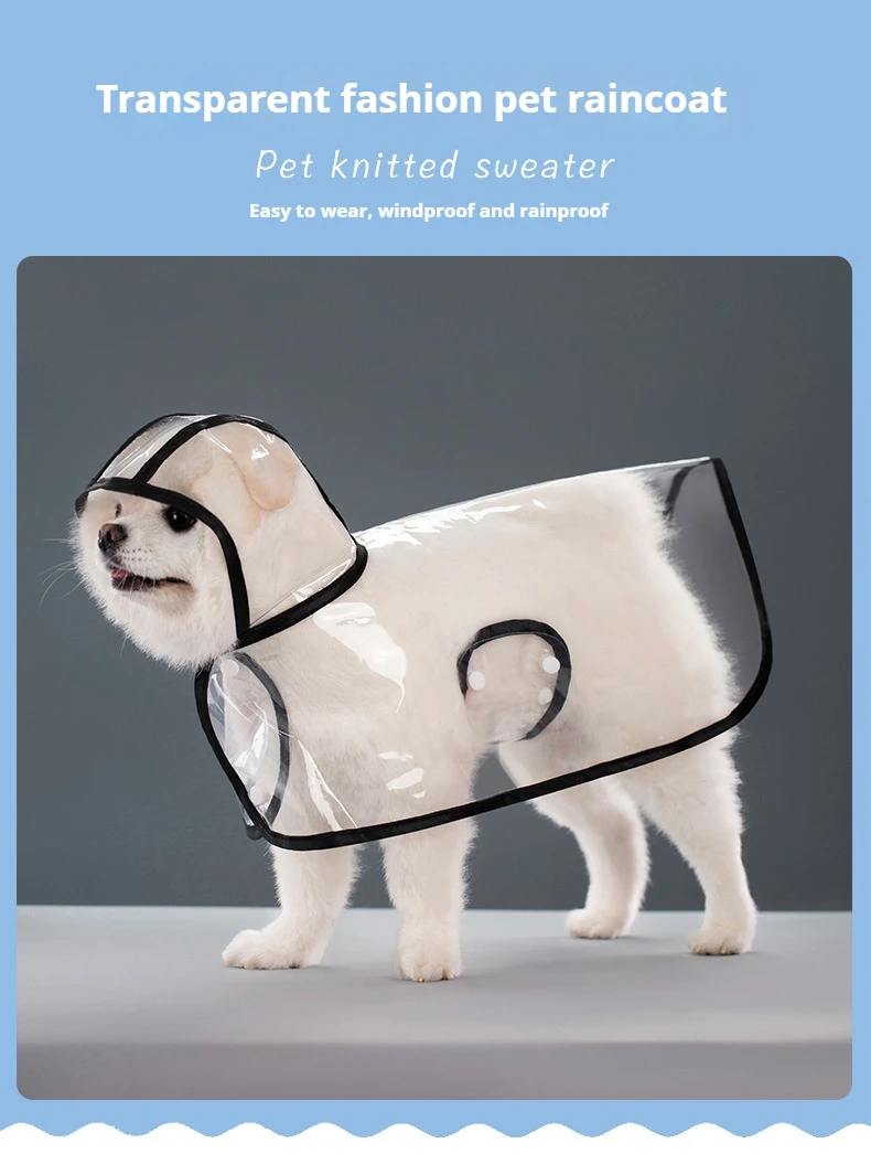 Chubasquero en uso