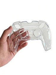 Funda protectora ultrafina para mando de juegos, transparente