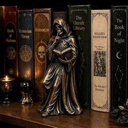 Figura Gótica Grim Reaper de Resina – Decoración Oscura Halloween