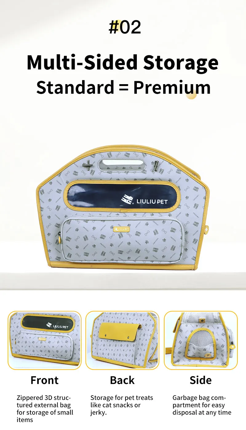 Bolsa con asa y forma compacta