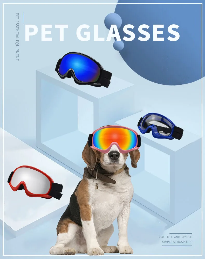 Gafas de protección UV para perros medianos y grandes