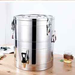Dispensador bebidas aislado de acero inoxidable para gatos y perros