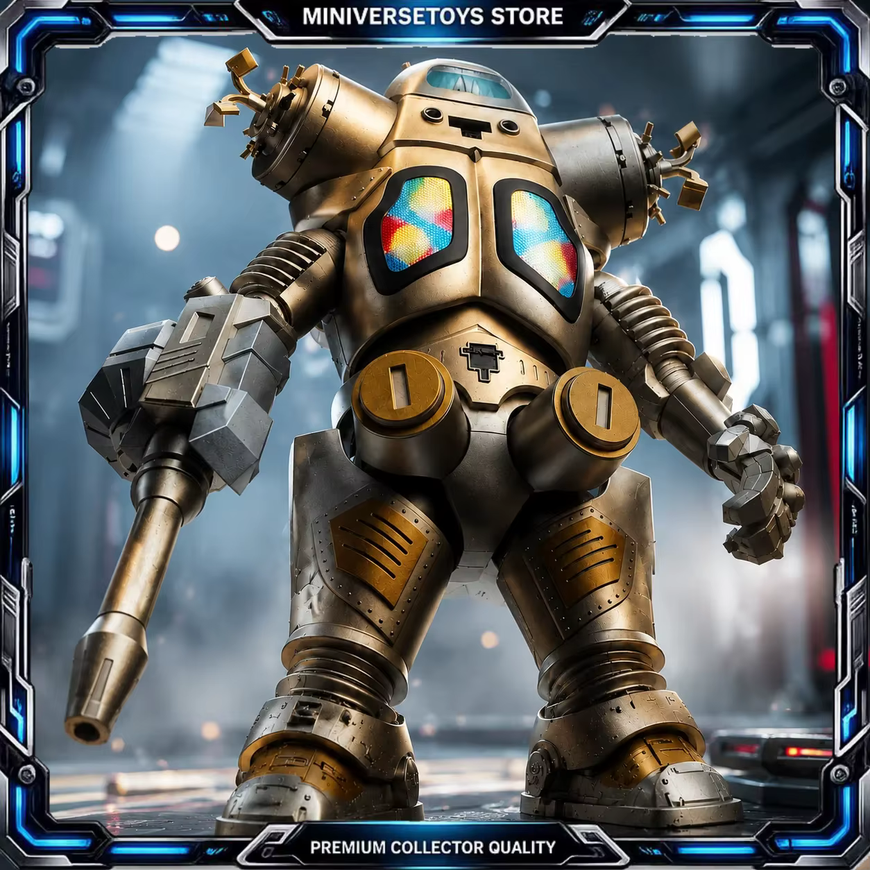 Robot Articulado LED King Joe – Modelo Coleccionable Iluminado - imagen 5