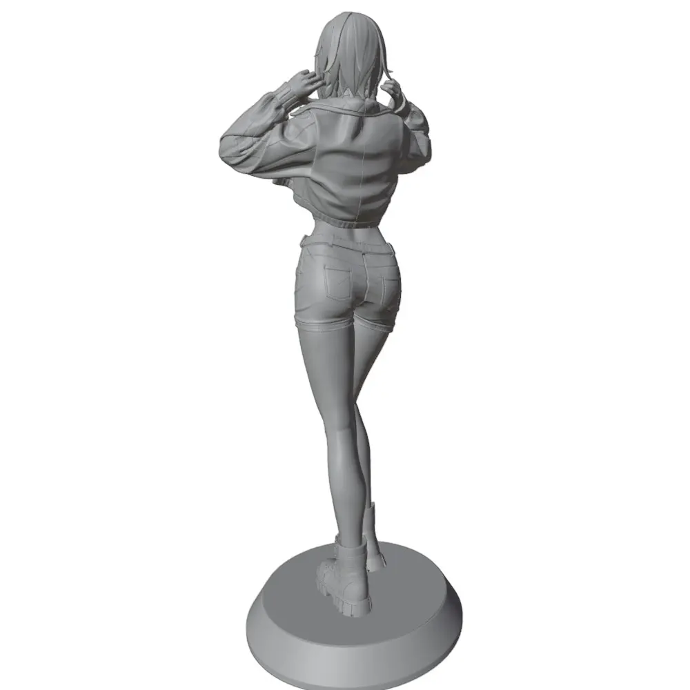 Figura de mujer en resina a escala 1:24 para pintar - imagen 2