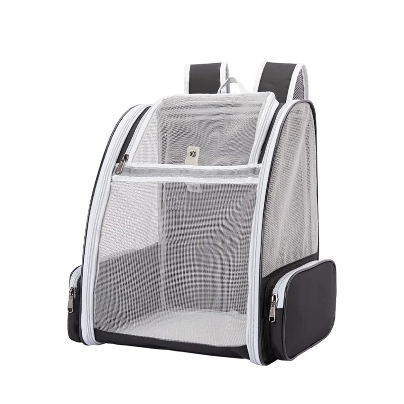 Bolsa de transporte transparente para perros y gatos, gran capacidad