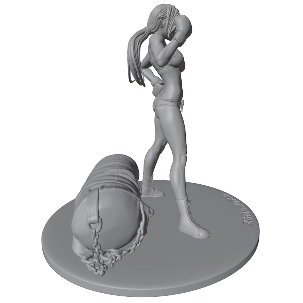 Kit DIY de modelo de resina gris impreso en 3D para miniatura - imagen 2