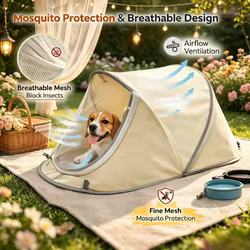 Casa de campaña impermeable plegable para gatos y perros