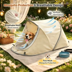 Casa de campaña impermeable plegable para gatos y perros