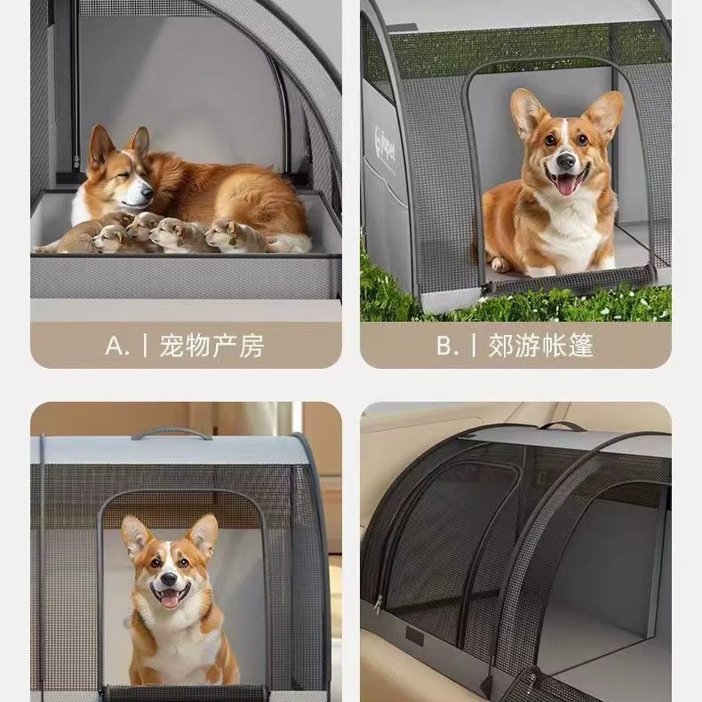 Transportín universal 4 estaciones para gatos y perros pequeños - imagen 5