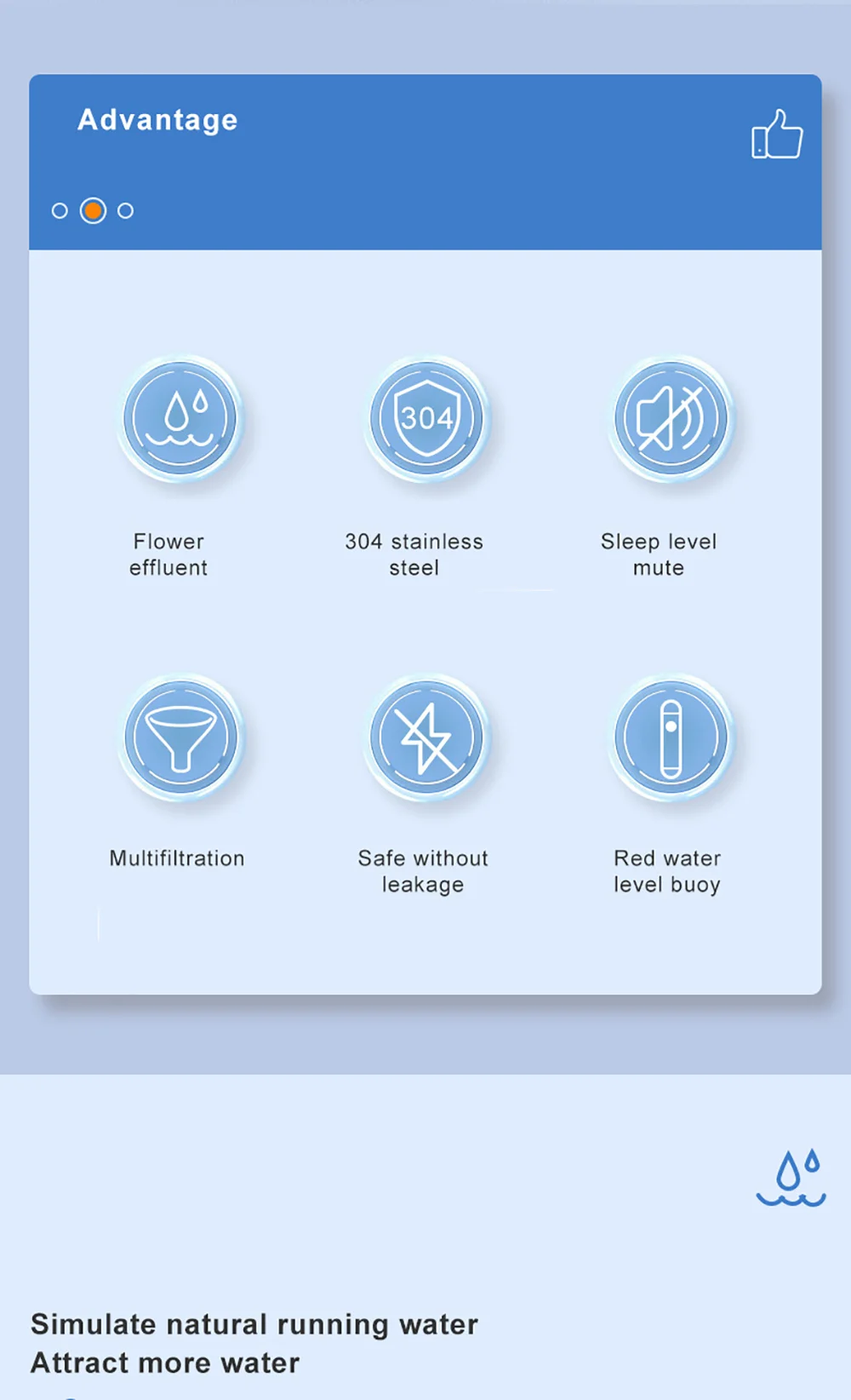 Detalle del sensor y panel de control