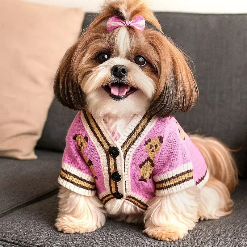 Suéter Oso para Perros – Cárdigan Cálido para Chihuahua y Bichón - imagen 2