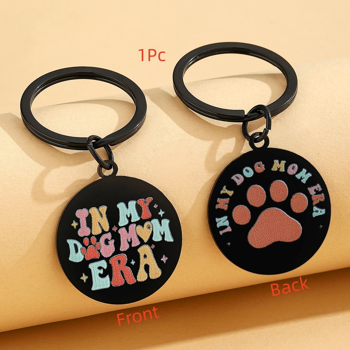 Llavero para perros salchicha y golden retriever, regalo mamá - imagen 3