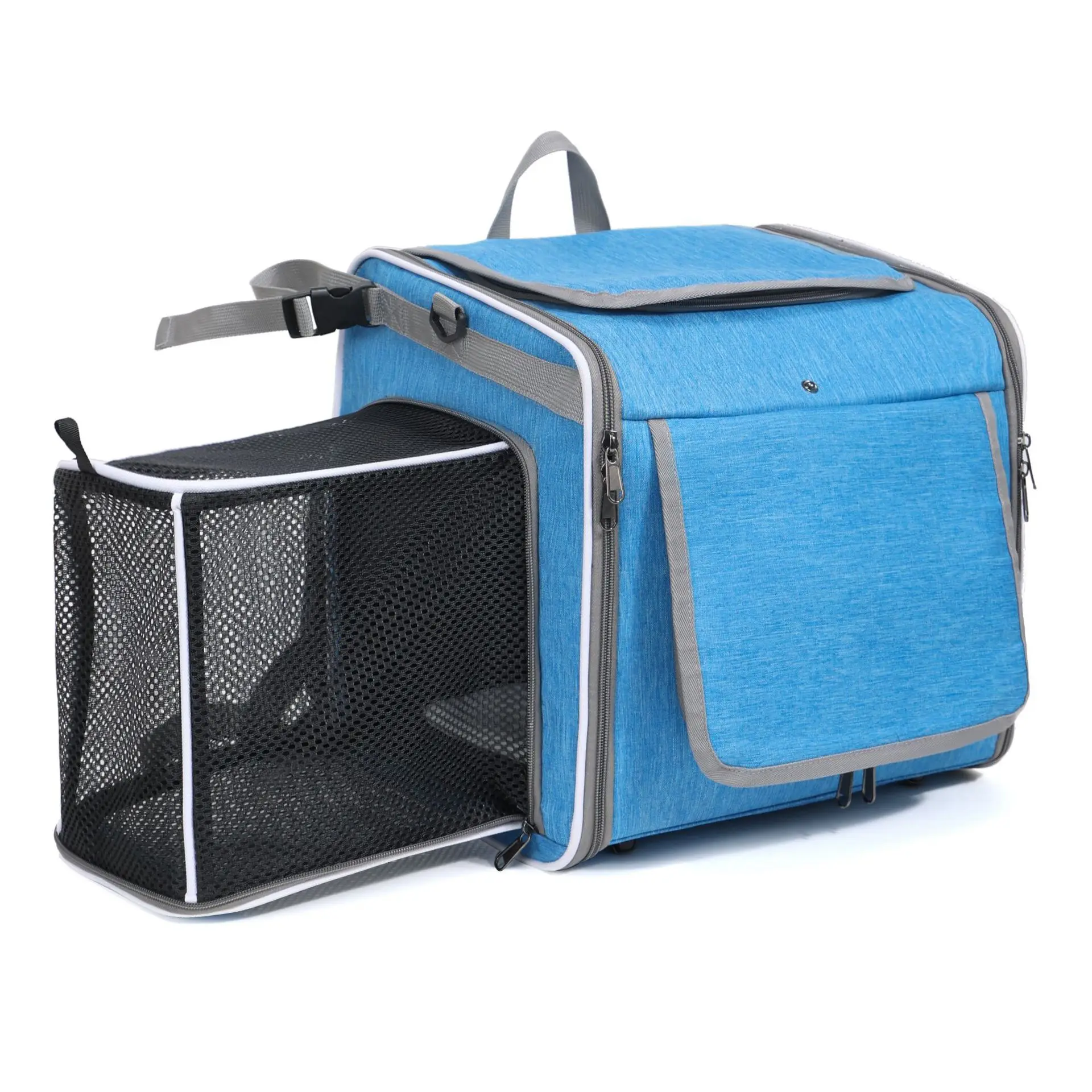 Mochila transportín transpirable para gatos y perros - imagen 5