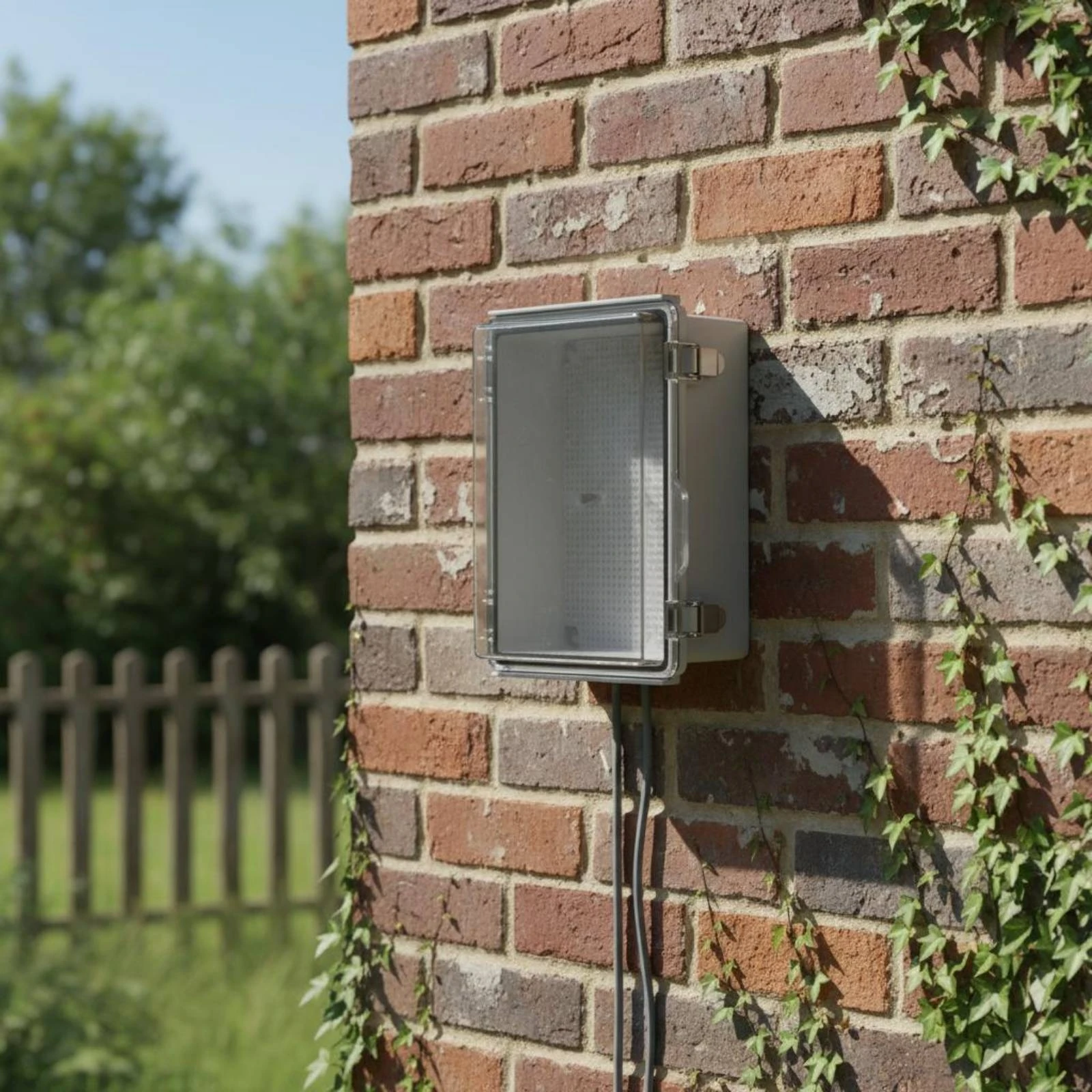 Caja de conexiones impermeable para cables en exterior, gatos y perros