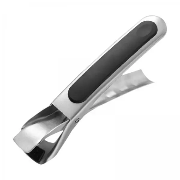 Pinza Ajustable para Sartenes y Platos Calientes – Acero Inoxidable con Silicona - imagen 2