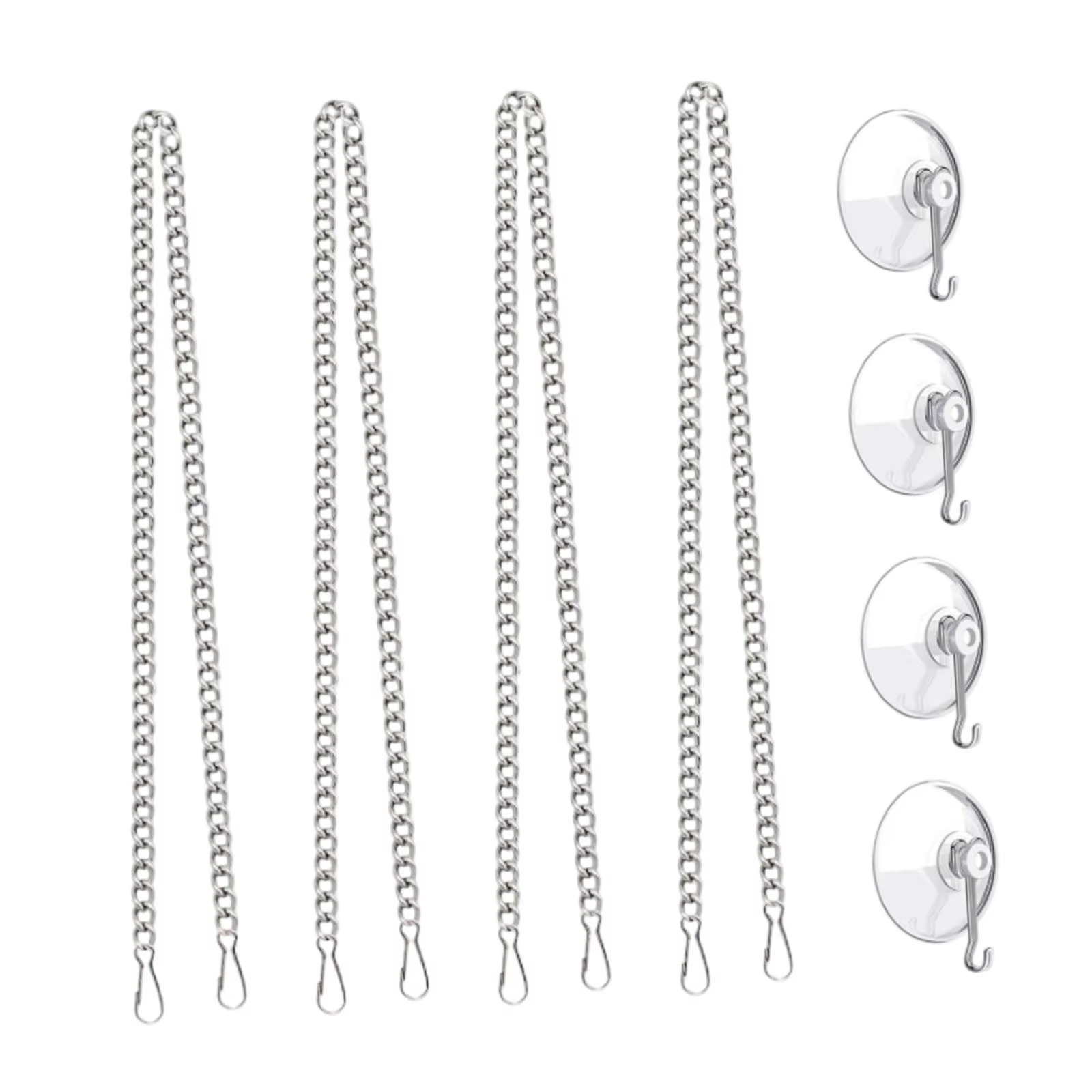 Cadena con ventosas para colgar en ventanas de vidrio, gato y perro - imagen 4
